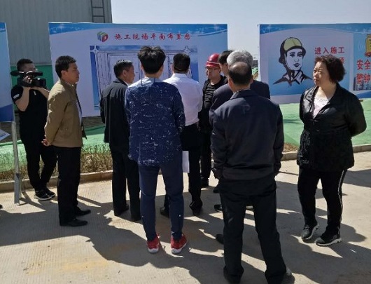 鋼結構施工現場